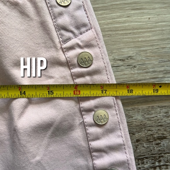 Dolls Kill x Zee Gee Why . Lilac denim micro mini skirt - Picture 14 of 15